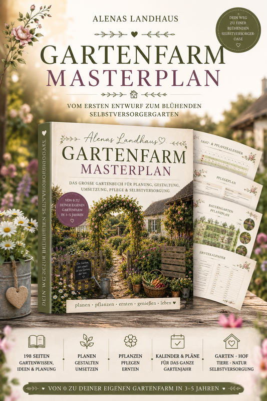 🌿 Alenas Landhaus Gartenfarm Masterplan | Wissen & Inspiration für deinen Traumgarten