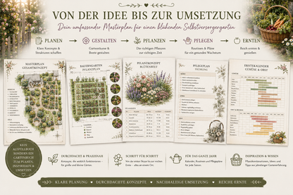 🌿 Alenas Landhaus Gartenfarm Masterplan | Wissen & Inspiration für deinen Traumgarten